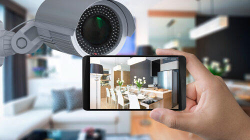 caméra de surveillance retransmise sur smartphone